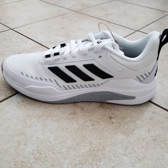 adidas Other - Adidas Trainer V Men's GX0733 Size 9.5 White / Black / Grey Running Shoes